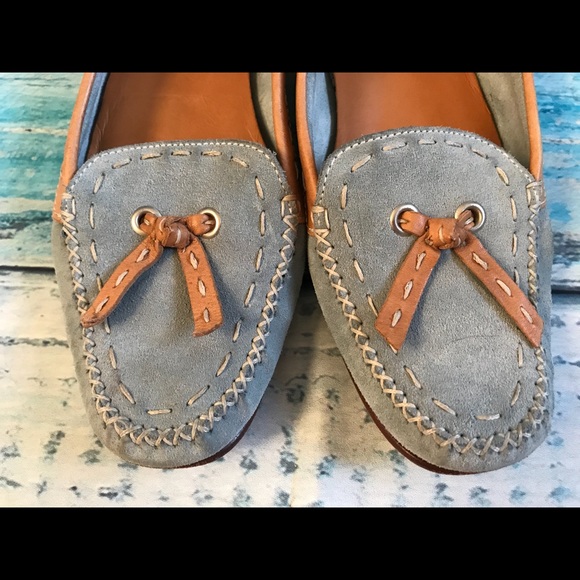 blue suede cole haan